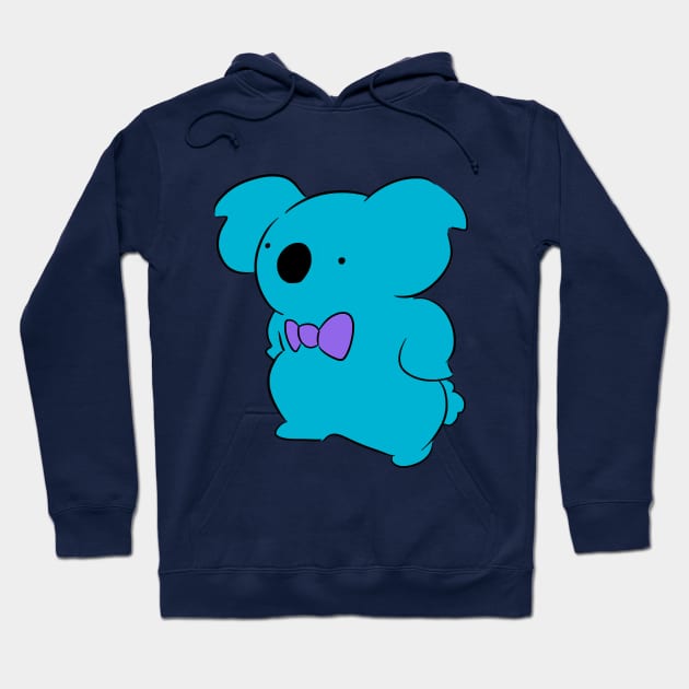 Fancy Koala Hoodie by Jossly_Draws